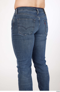 Serban blue jeans buttock casual dressed thigh 0002.jpg